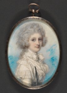 Elizabeth, grevinne av Hopetown av Richard Cosway