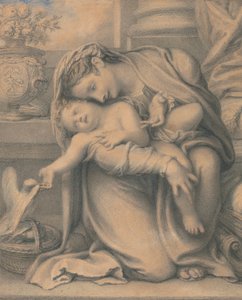 Madonna og barn av Richard Cosway