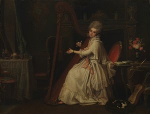 Marianne Dorothy Harland 1759-1785, senere fru William Dalrymple. av Richard Cosway