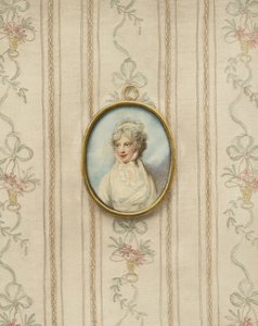 Portrett av prinsesse Sophia, 5. datter av kong George III av Richard Cosway
