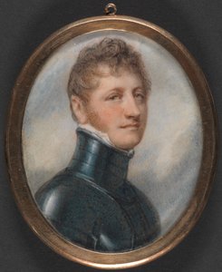 Portrett av en mann i rustning av Richard Cosway