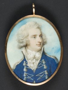 Portrett av prinsregenten (kong Georg IV) av Richard Cosway
