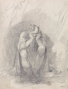 Timon fra Athen før hulen hans av Richard Cosway