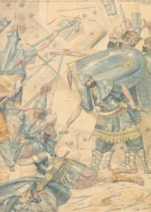 Abimeleks død i Thebes av Richard Dadd