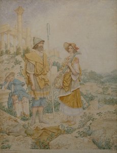 Italienske rustikke musikere av Richard Dadd