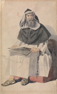 Portrett av en munk av Richard Dadd