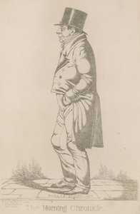 James Perry; The Morning Chronicle av Richard Dighton