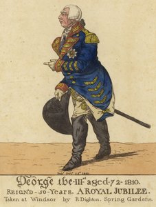 King George III  av Richard Dighton