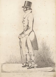 Richard Thornton; Utsikt over Royal Exchange av Richard Dighton