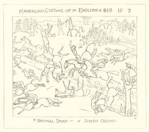 1849, National Sport of Steeple Chasing