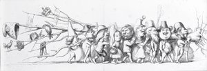 Franske besøkende til den store utstillingen, 1851 av Richard Doyle