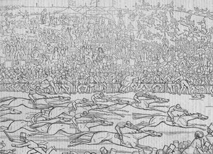 Maner and Customs of ye English New Series No. 8: Ye Derbye Daye 1849 av Richard Doyle