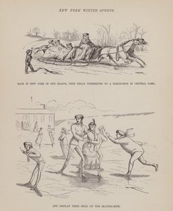 Side fra The American Tour of Mrs Brown, Jones and Robinson (gravering) av Richard Doyle