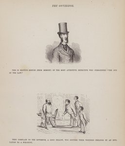 Side fra The American Tour of Mrs Brown, Jones and Robinson (gravering) av Richard Doyle