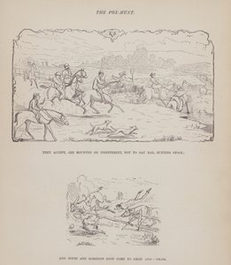 Side fra The American Tour of Mrs Brown, Jones and Robinson (gravering) av Richard Doyle