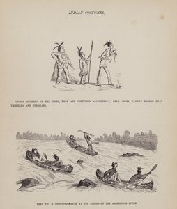 Side fra The American Tour of Mrs Brown, Jones and Robinson (gravering) av Richard Doyle