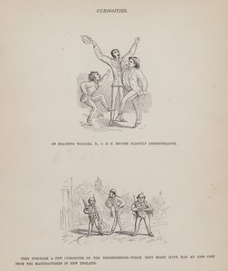 Side fra The American Tour of Mrs Brown, Jones and Robinson (gravering) av Richard Doyle