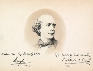 Portrett av Richard Doyle av Richard Doyle