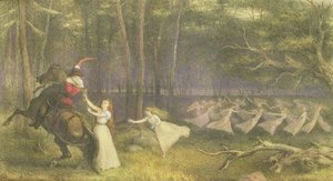 Alterbegeret i Aagerup: Avreiseøyeblikket av Richard Doyle