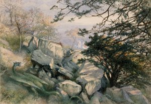 Dragen fra Wantley av Richard Doyle