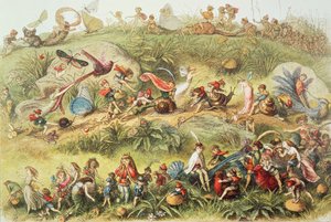 Alvekongens triumfmarsj av Richard Doyle