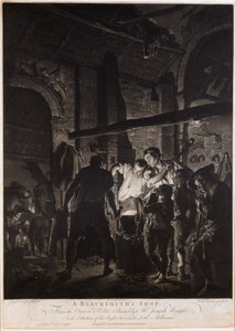 En smedbutikk av Richard Earlom