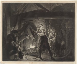 En jernsmie av Richard Earlom