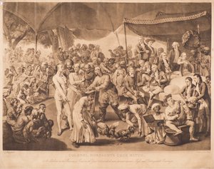 Oberst Mordaunts hanekamp av Richard Earlom