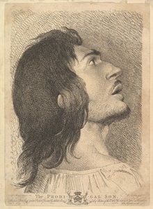 Leder i Profile of Prodigal Son, 1766. av Richard Earlom