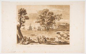 Voldtekt av Europa, 1776. av Richard Earlom