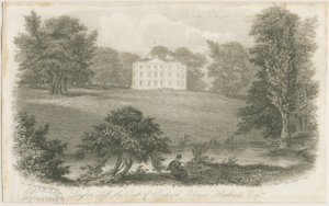 Longton Hall: stålgravering, og [?tidlig 1800-tall] (trykk) av Richard Edensor Heathcote
