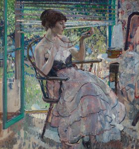 Halskjedet, ca. 1924. av Richard Emile Miller