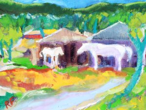 Hesteskur, Novato, 2017 av Richard Fox