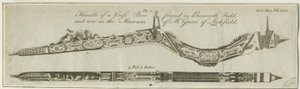 Lichfield - Handle of Crossbow: gravering, og [c 1784] (trykk)