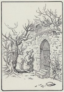 Sykepleieren og ulven (gravering) av Richard Heighway
