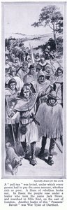 The Peasants Revolt, Jack Straw og Wat Tyler, ca. 1950