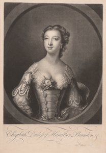 Elizabeth hertuginne av Hamilton Brandon av Richard Houston