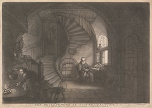 Filosofen i kontemplasjon av Richard Houston