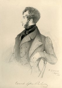 Edward Lytton Bulwer, 1837. av Richard James Lane