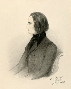 F. Liszt, 1840. av Richard James Lane