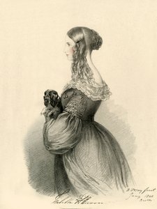 Isabella Anson, 1840. av Richard James Lane