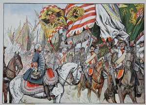 I jubelen over seieren, Hohenfriedberg, 4. juni 1745