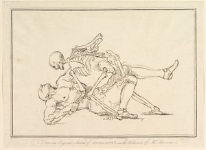 Fra en original skisse av William Hogarths i samlingen til Mr. Morrison, 1. mars 1782.