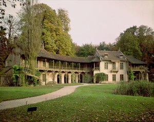 Hameau av Marie-Antoinette (1755-93), bygget i 1783-86