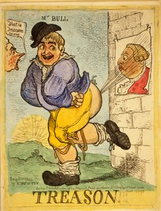 Forræderi, 1798 (håndfarget gravering)