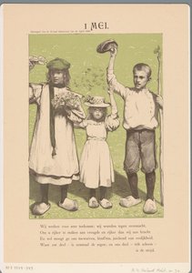 1 mei (original tittel på objekt) av Richard Nicolaüs Roland Holst