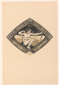 Omslagsdesign for: Technical Magazine, 1914 av Richard Nicolaüs Roland Holst