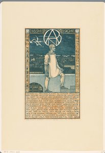 Trykk i anledning tiårsjubileet for General Dutch Diamond Workers