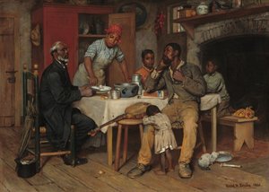 Et pastoralt besøk, 1881.