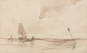 Et havlandskap av Richard Parkes Bonington